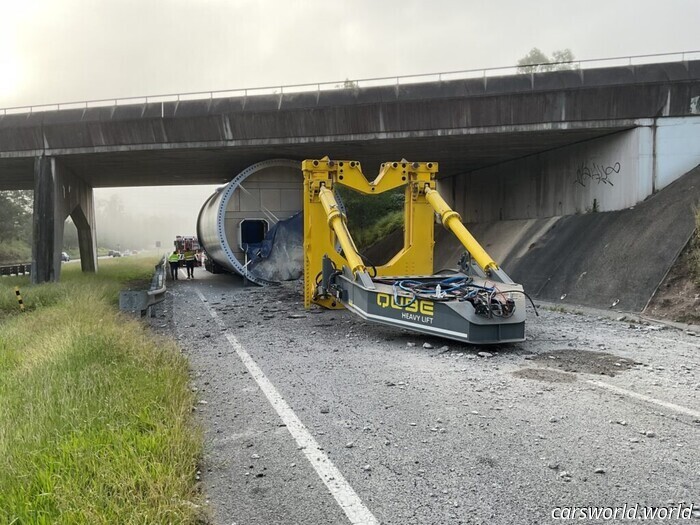 This Truck Driver Is Hearing the 'Low Clearance' Conversation Once More | Carscoops